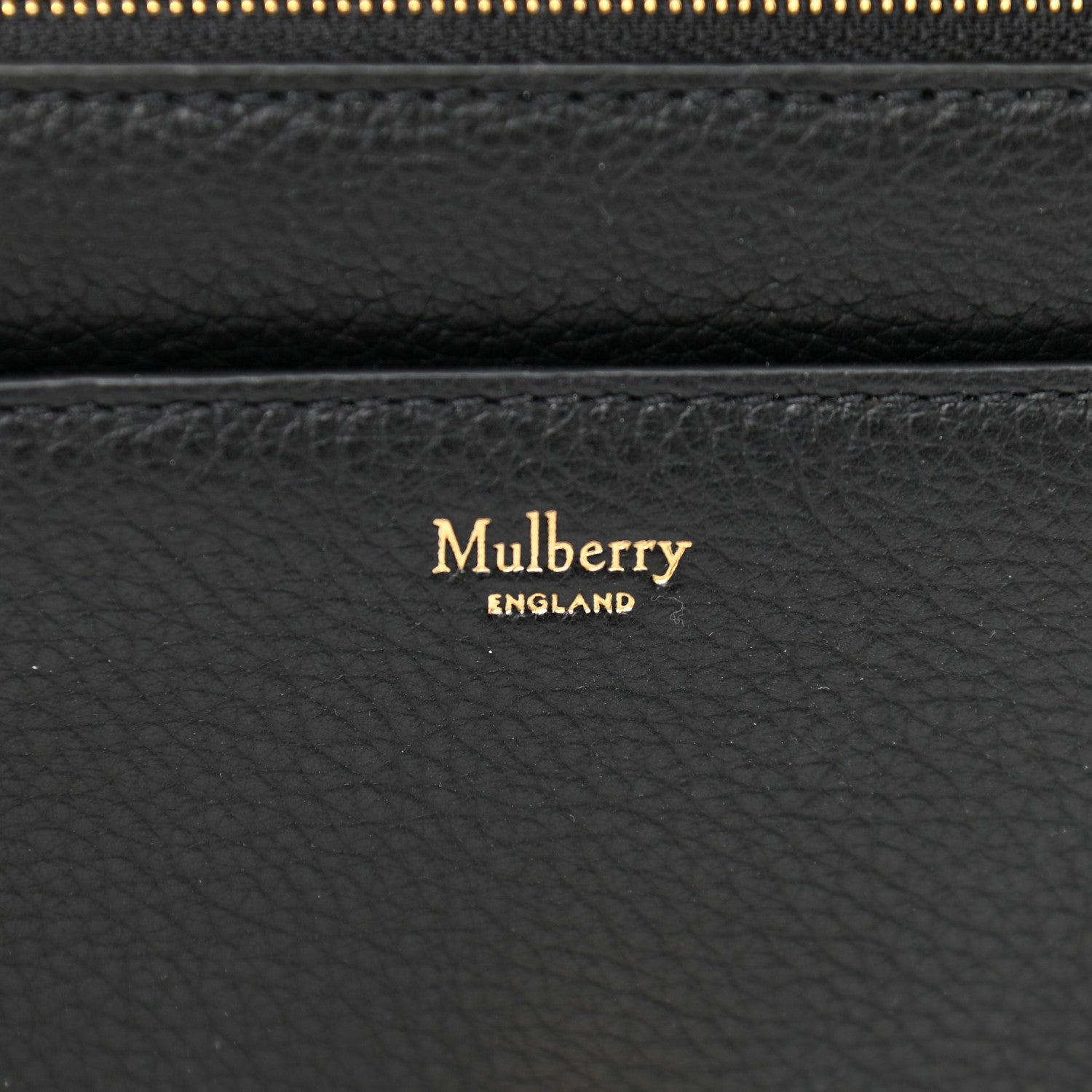 Mulberry Small Classic Grain Calfskin Medium Darley Black 6 of 10