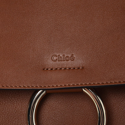 Chloe Calfskin Medium Faye Day Shoulder Bag Tan 6 of 8