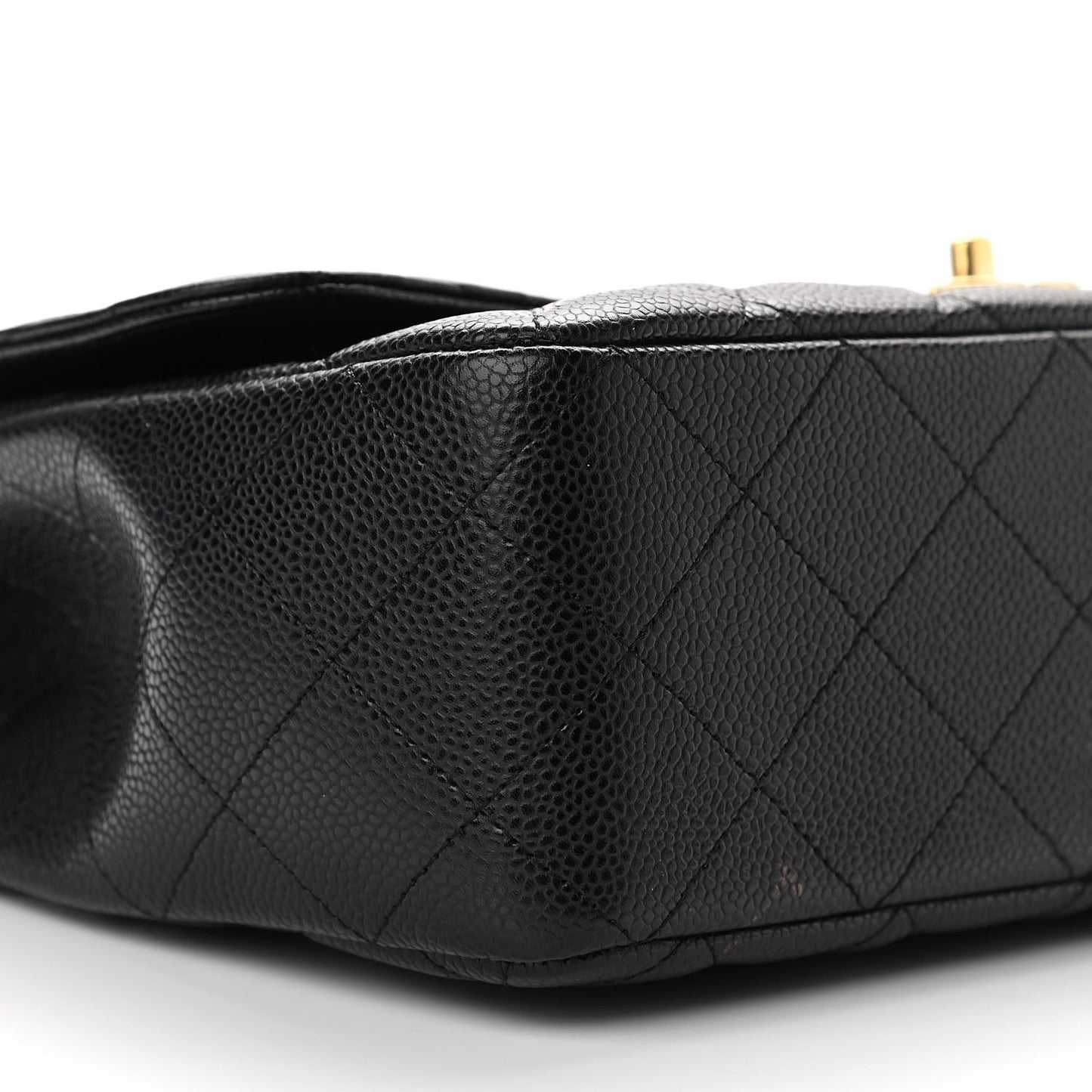 Caviar Quilted Jumbo Single Flap Black