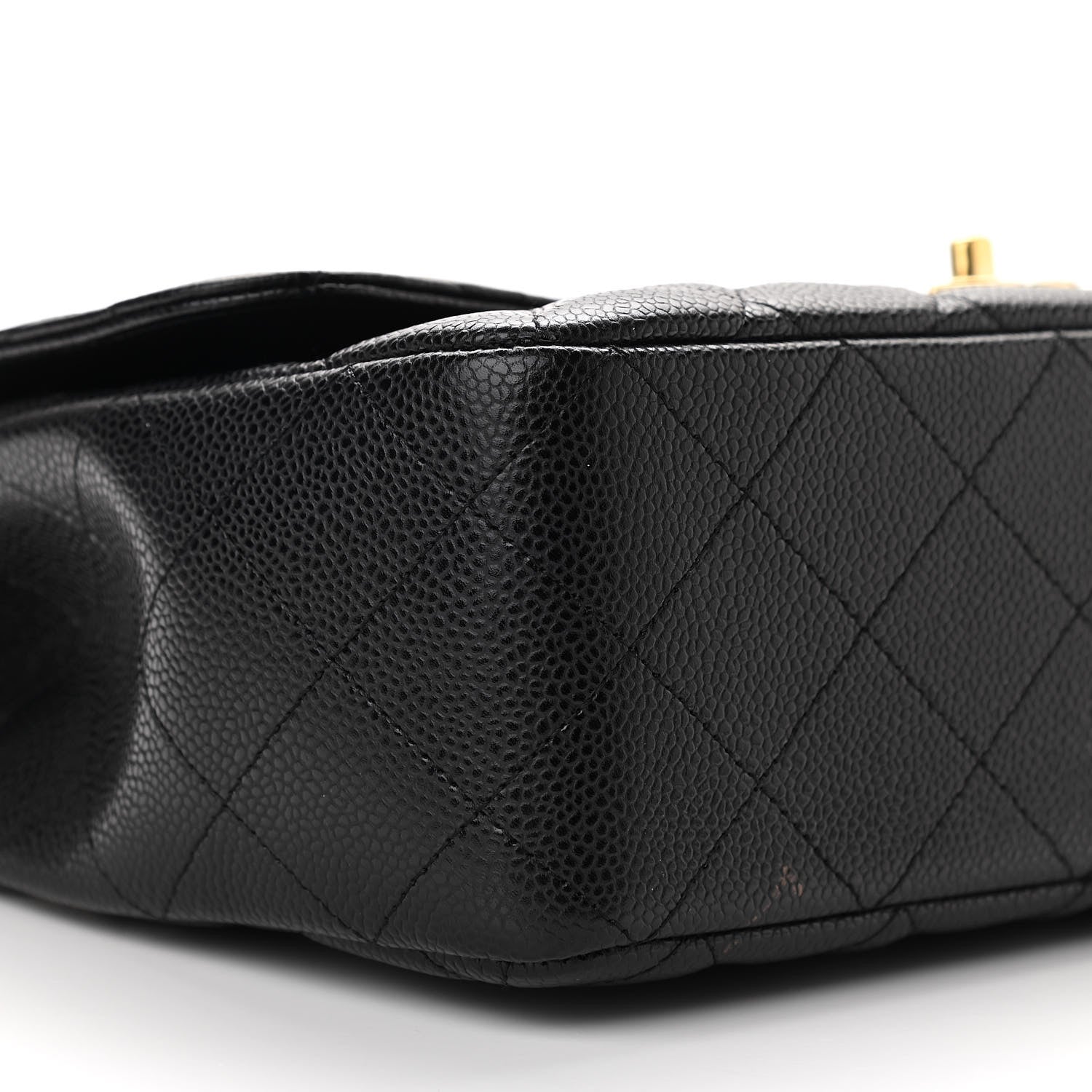 Chanel Caviar Quilted Jumbo Single Flap Black 8 of 12
