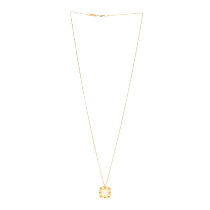 Roberto Coin 18K Yellow Gold Mother of Pearl Pois Mois Pendant Necklace 3 of 5