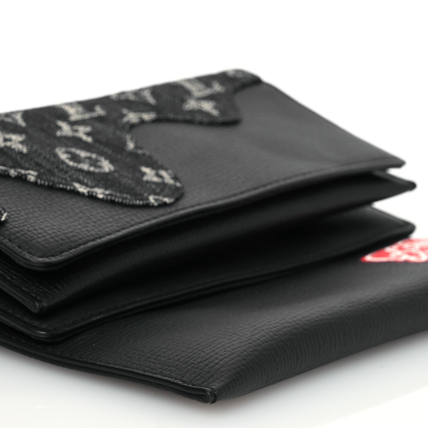 Louis Vuitton X NIGO Taurillon Monogram Denim Trio Messenger 10 of 12
