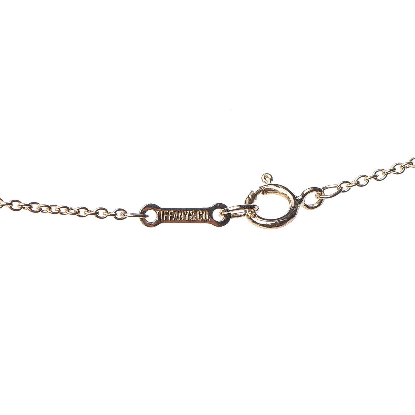 18K Yellow Gold Elsa Peretti Apple Pendant Necklace