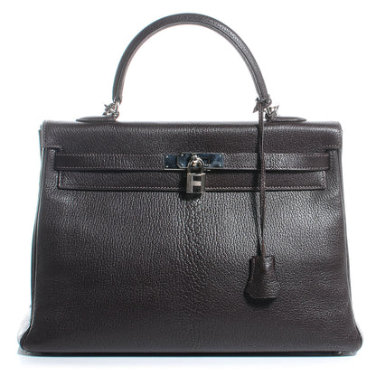 Hermes Chevre de Coromandel Kelly 35 Ebene 1 of 11