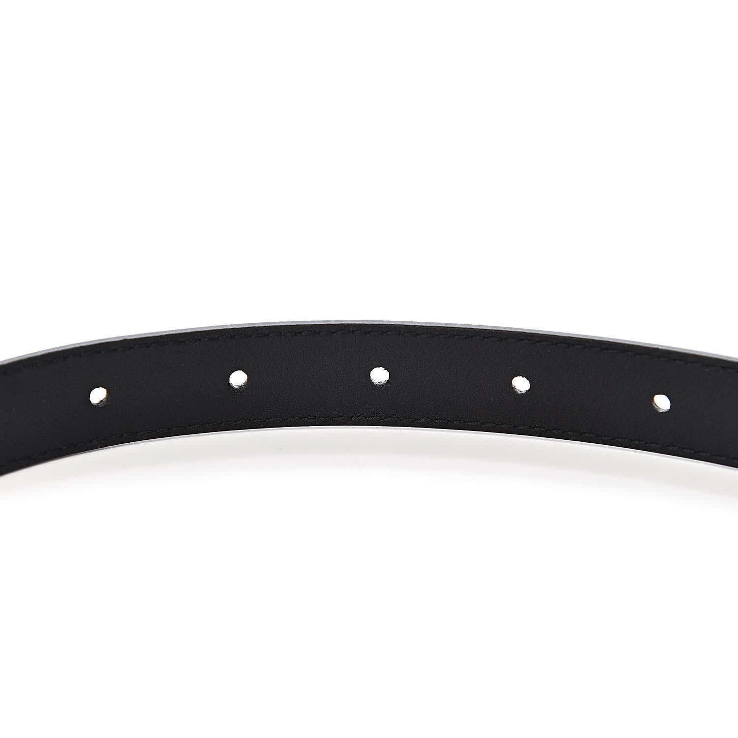 Gucci Calfskin Double G 20mm Belt 85 34 Black 6 of 7