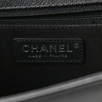 Chanel Caviar Quilted New Medium Boy Flap Black 6 of 11