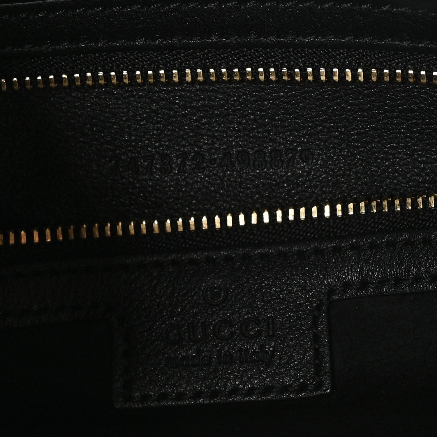 Gucci Calfskin Large Blondie Tote  Black 6 of 9