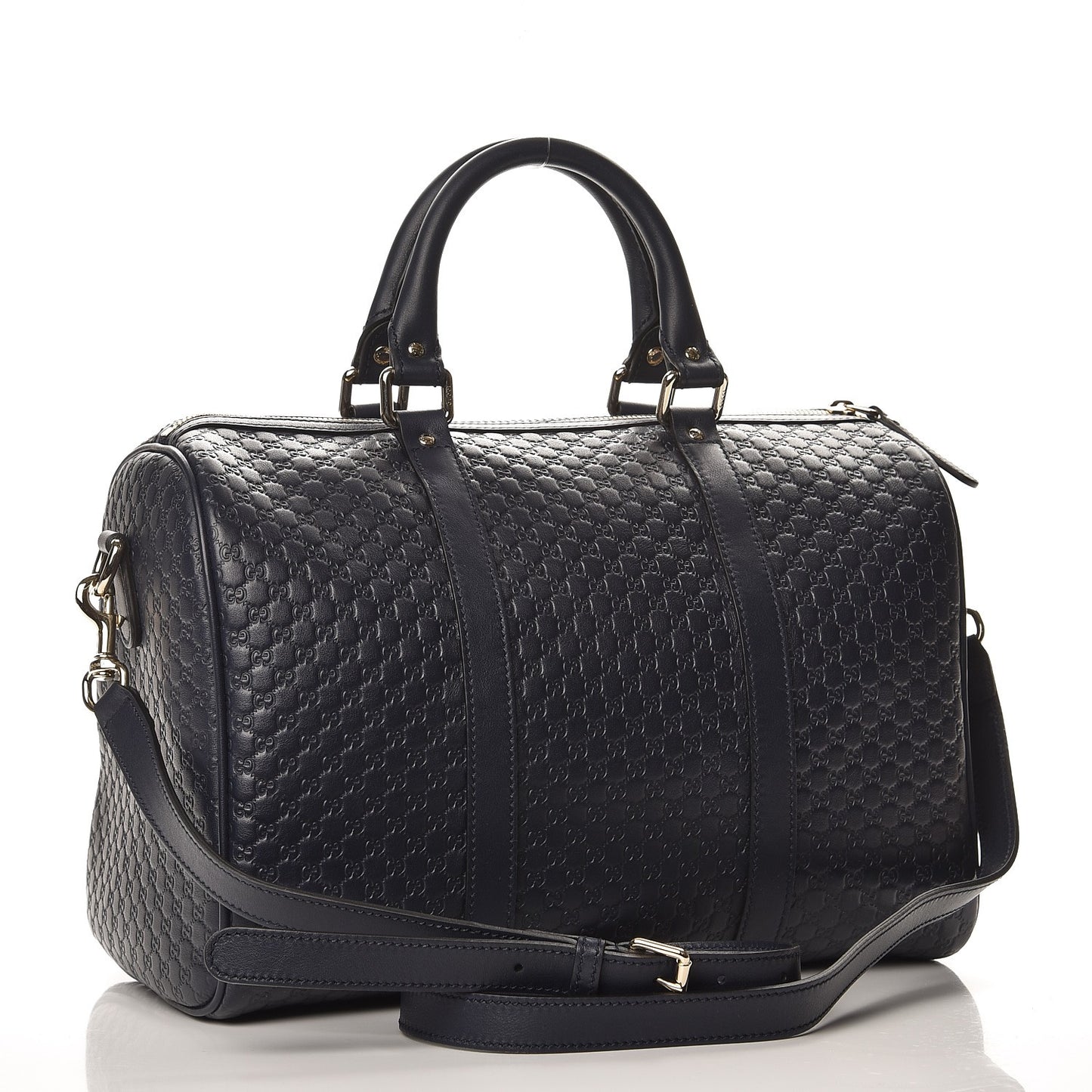 Microguccissima Medium Boston Navy