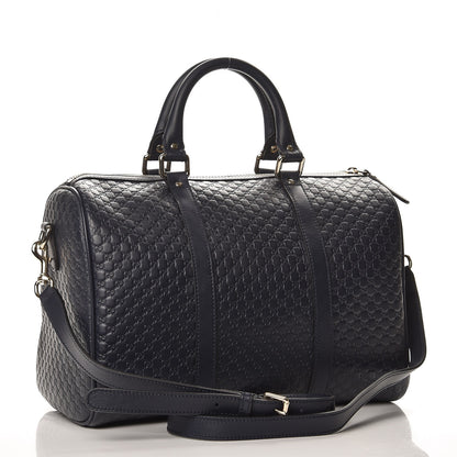 Gucci Microguccissima Medium Boston Navy 4 of 9