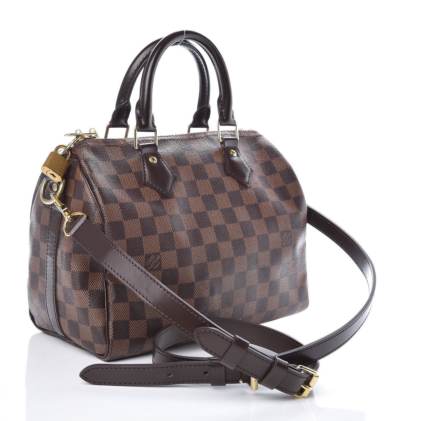 Damier Ebene Speedy Bandouliere 25