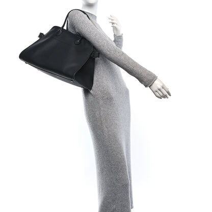 The Row Matte Grained Calfskin Soft Margaux 15 Black 2 of 10