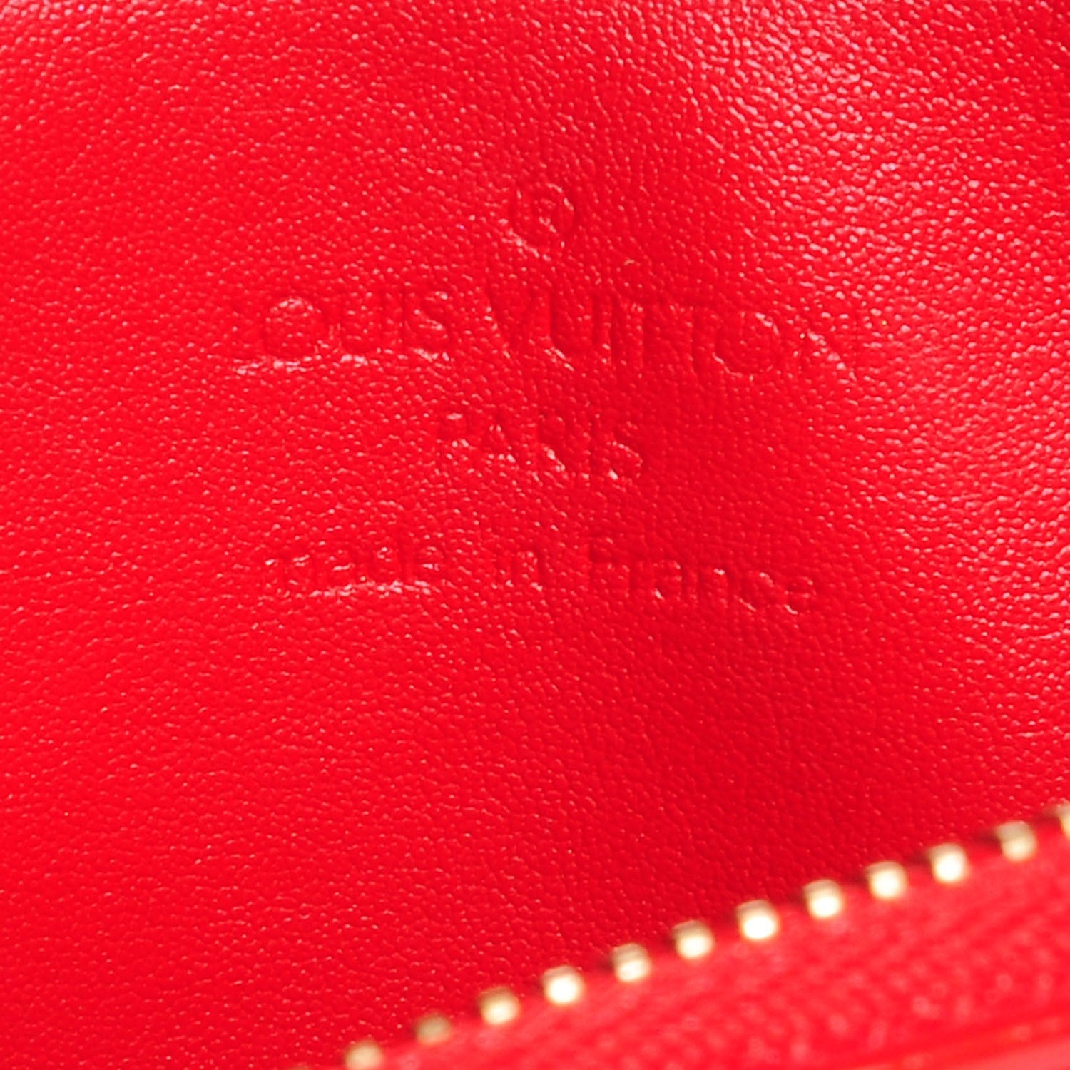 Louis Vuitton Vernis Lexington Pochette Red 97652 – FASHIONPHILE