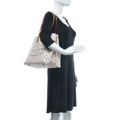 Louis Vuitton Damier Azur Cabas Adventure MM 2 of 8