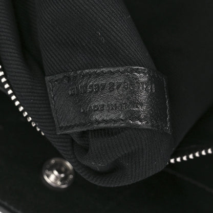 Saint Laurent Vitello Rive Gauche Large Tote Black 7 of 12