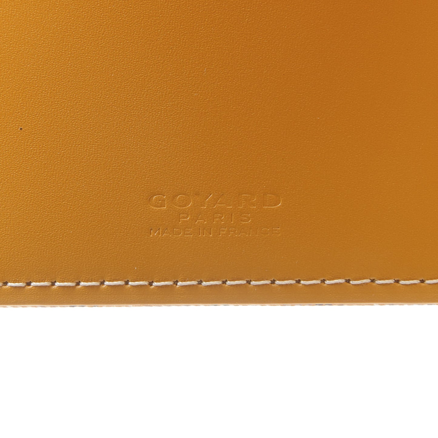 Goyardine Agenda Cover Yellow
