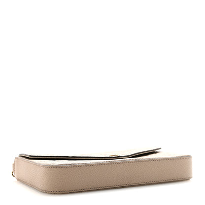 Louis Vuitton Empreinte Pochette Felicie Chain Wallet Tourterelle 4 of 9