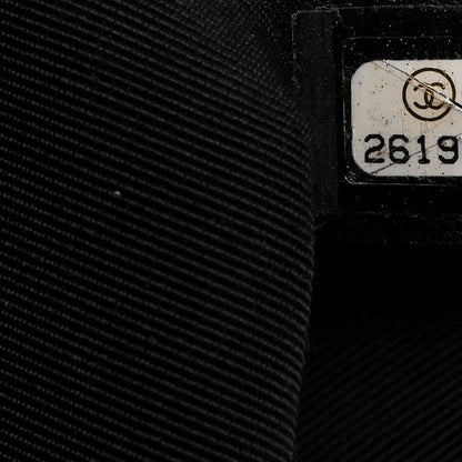 Chanel Caviar Chevron Quilted Medium Boy Flap Black 7 of 10