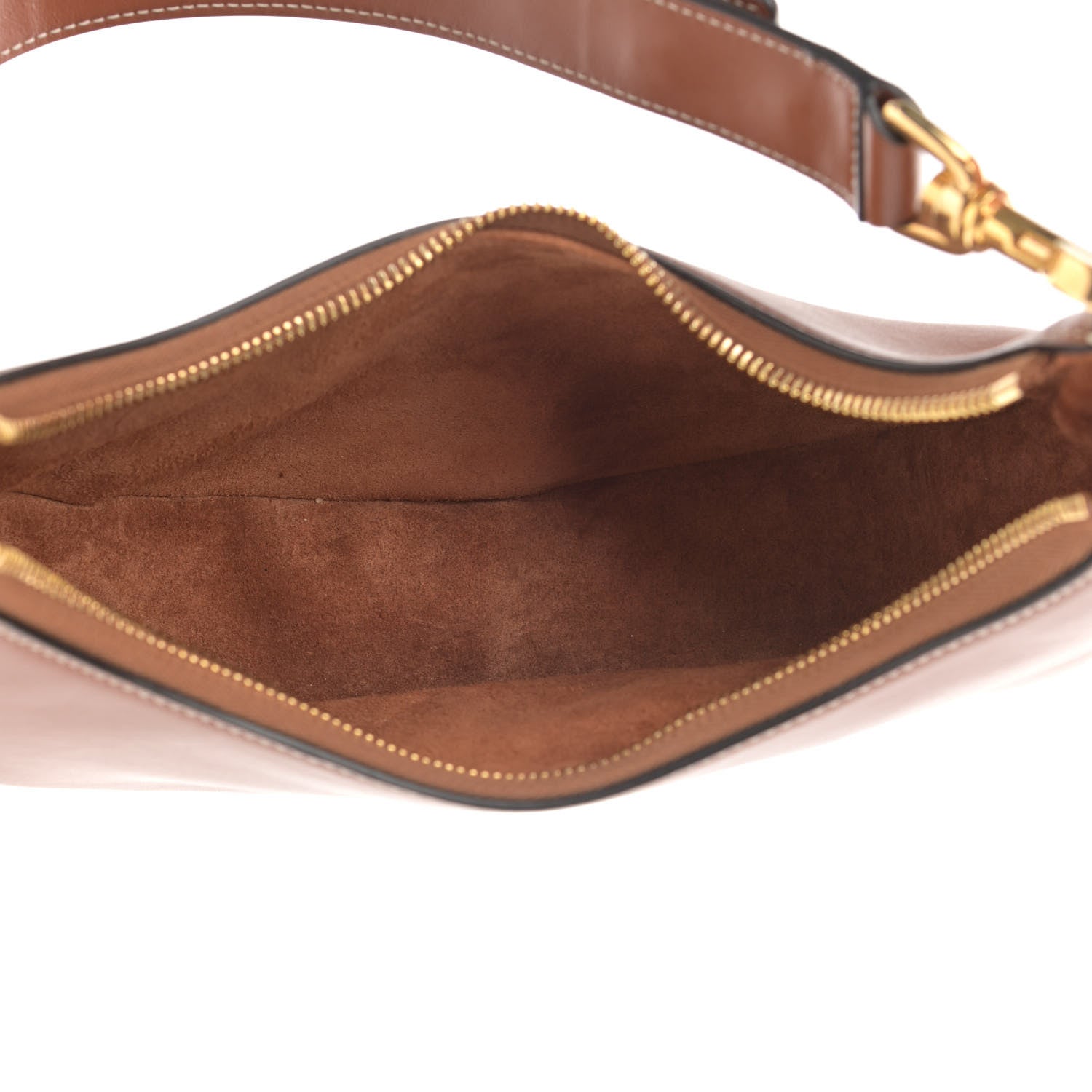 Celine Smooth Calfskin Medium Strap Ava Shoulder Bag Tan 5 of 10