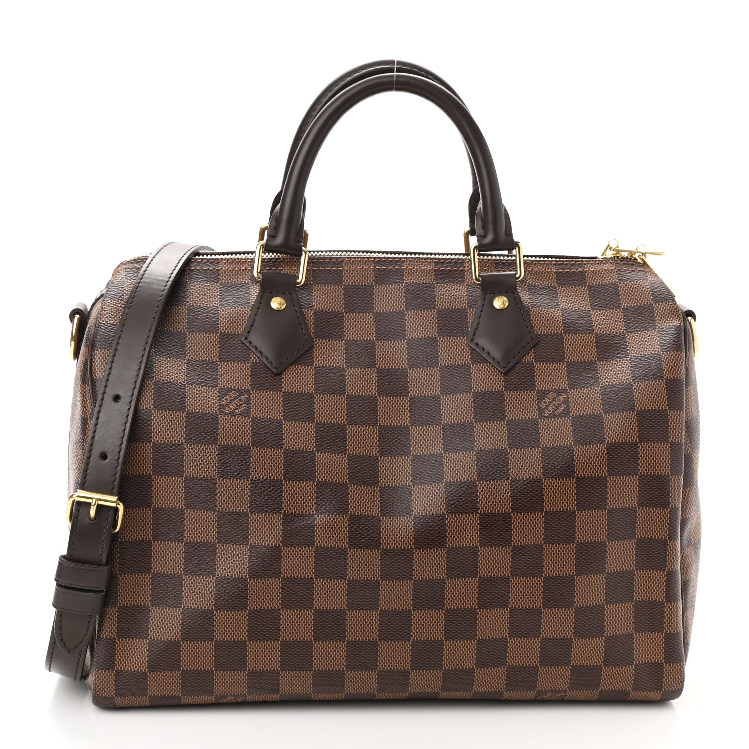 Louis Vuitton Damier Ebene Speedy Bandouliere 30 1 of 9