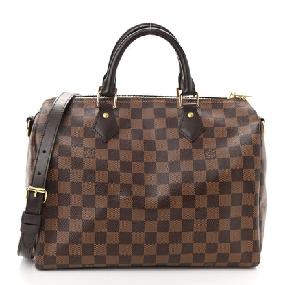 Louis Vuitton Damier Ebene Speedy Bandouliere 30 1 of 9