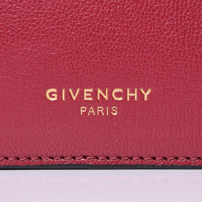 Givenchy Grained Calfskin Suede Cross 3 Crossbody Bag Fig Pink Cherry 5 of 7
