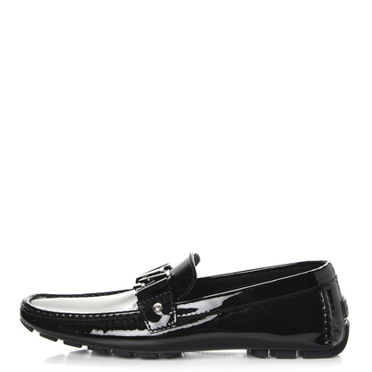 Louis Vuitton Patent Monte Carlo Loafers 9 Black 1 of 10