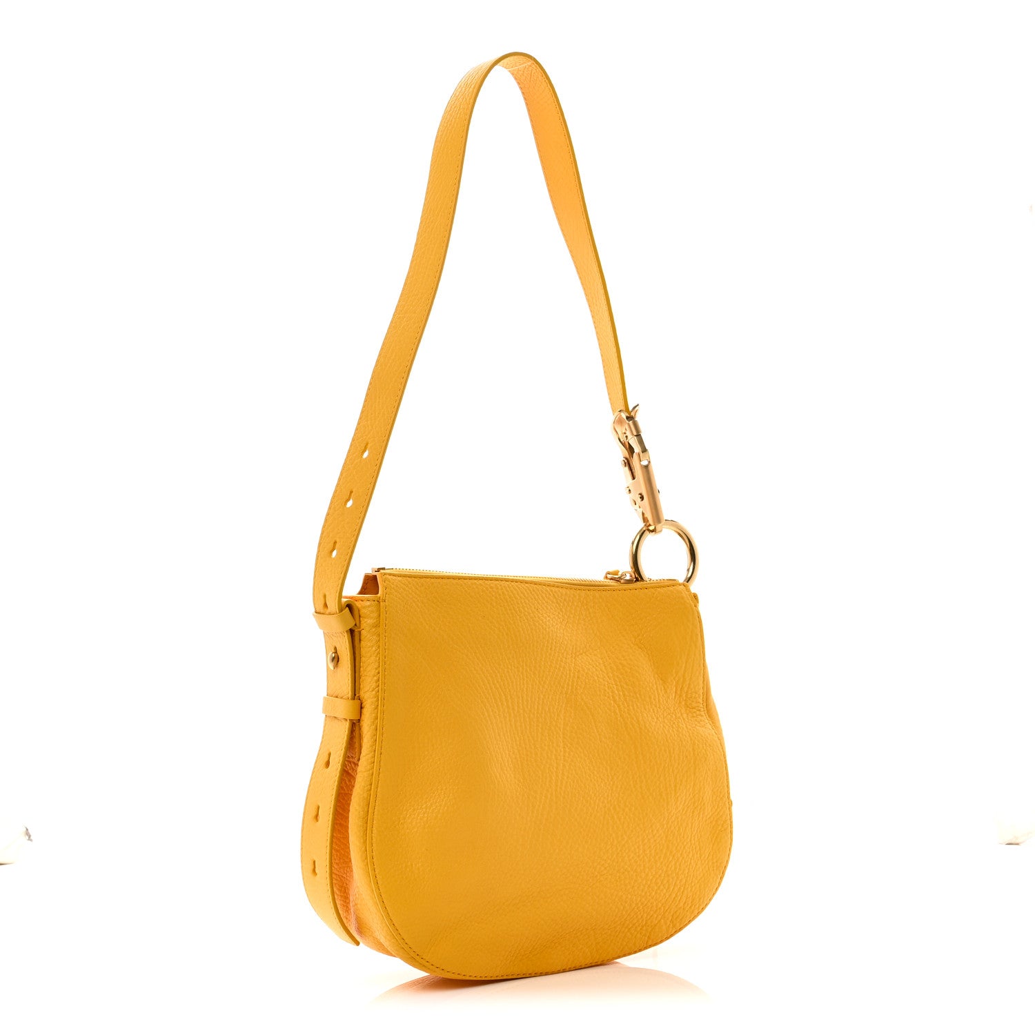 Burberry Grainy Calfskin Small Knight Crossbody Bag Mimosa 3 of 9