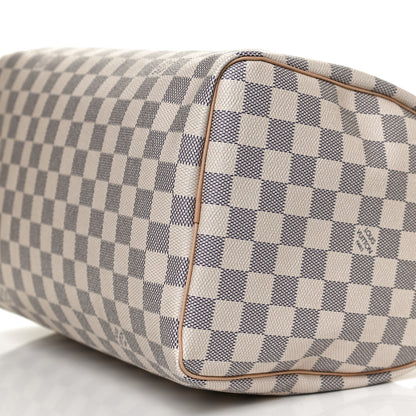 Louis Vuitton Damier Azur Speedy 30 9 of 12