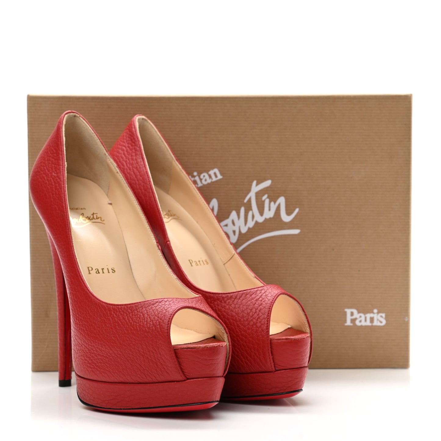 Calfskin Palais Royal 140 Pumps 37.5 Red
