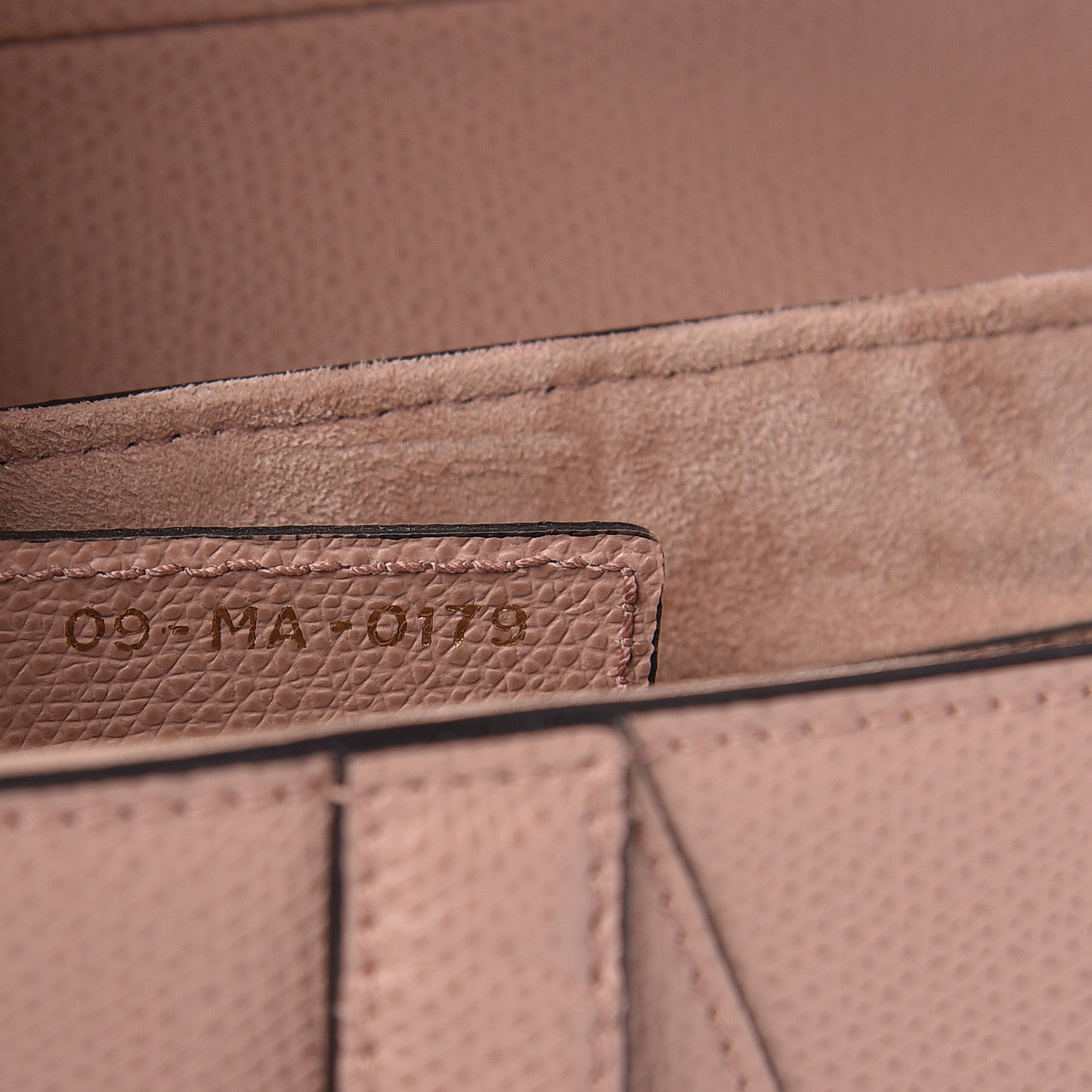 Christian Dior Grained Calfskin Saddle Bag Pink 7 of 14