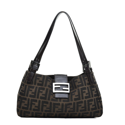 Fendi Zucca Shoulder Bag Tobacco 1 of 8