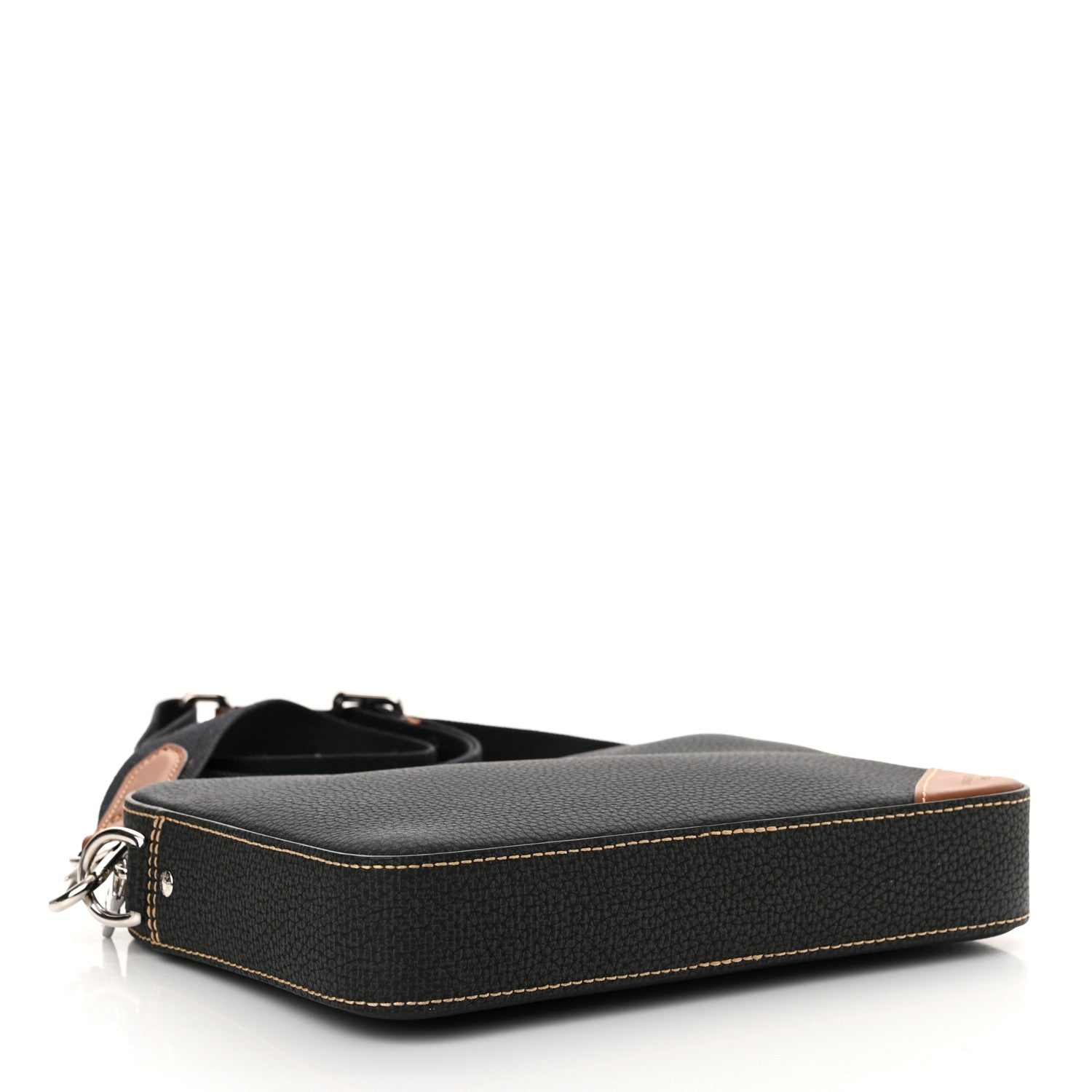 Louis Vuitton Taurillon Trio Messenger Denim Blue 4 of 9
