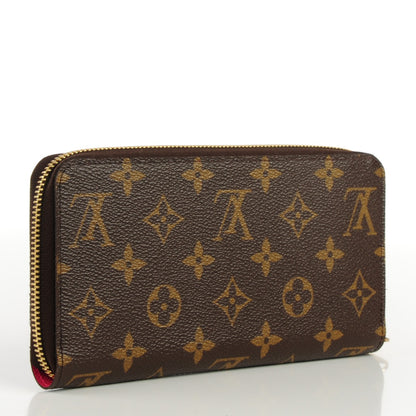 Louis Vuitton Monogram V Zippy Wallet Grenade 3 of 7