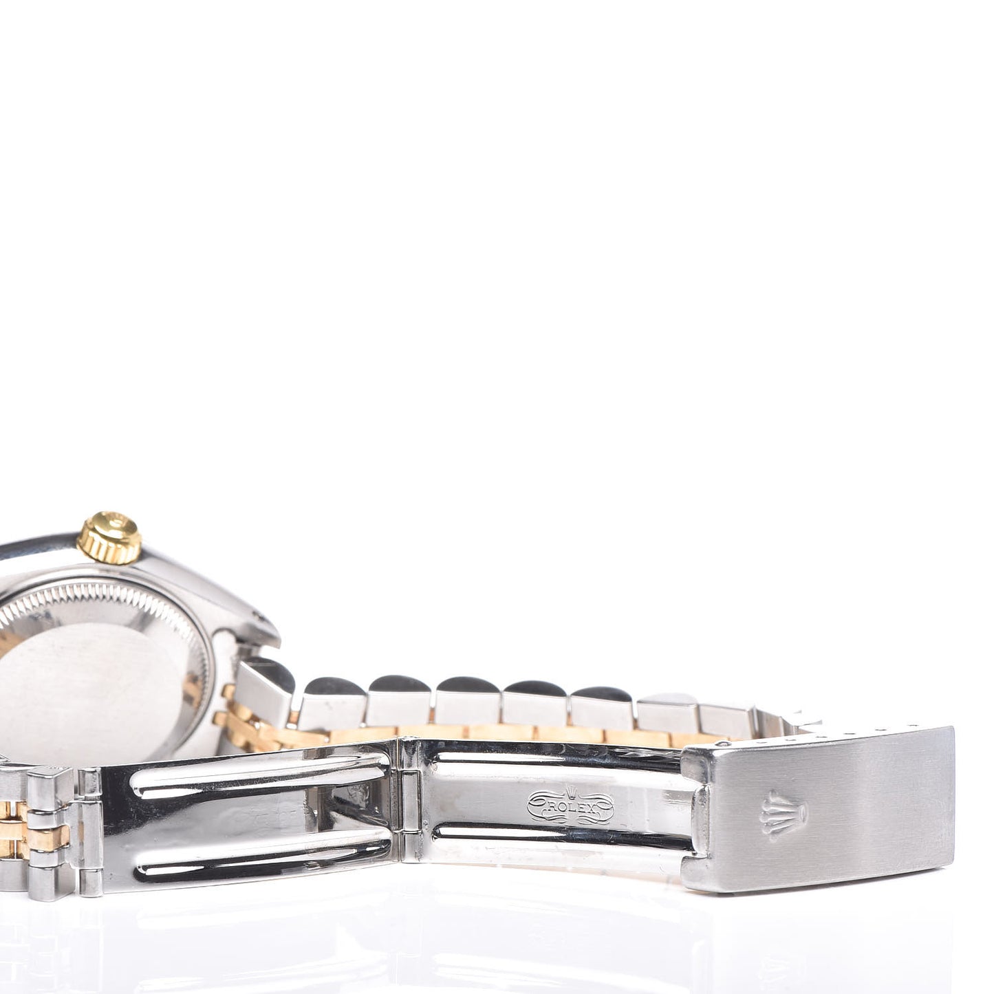 Stainless Steel 18K Yellow Gold 26mm Oyster Perpetual Datejust Watch Champagne 69173