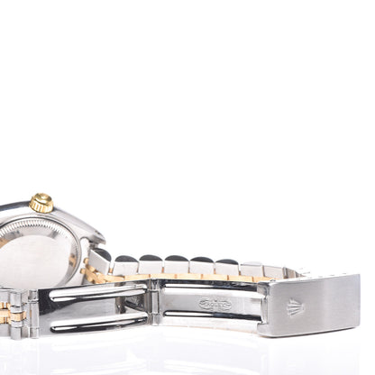 Rolex Stainless Steel 18K Yellow Gold 26mm Oyster Perpetual Datejust Watch Champagne 69173 6 of 6