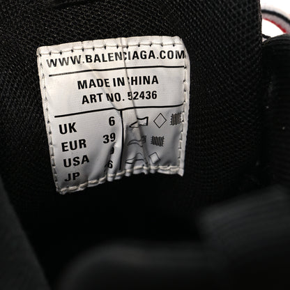 Balenciaga Mesh Nylon Womens Track Sneakers 39 Black Gris 7 of 8