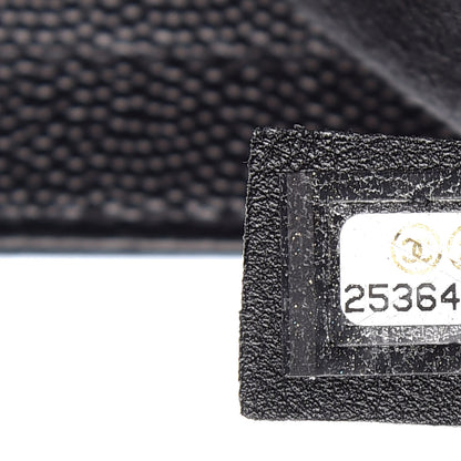 Chanel Caviar Large Studded Deauville Tote Black 9 of 10