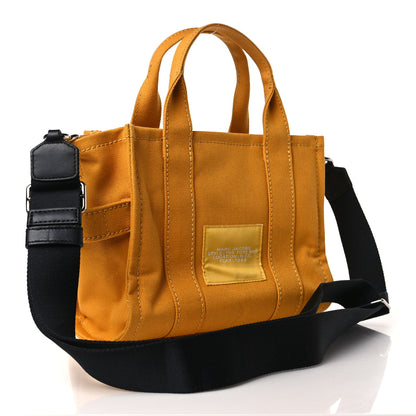 Marc Jacobs Cotton Canvas Mini The Tote Bag Sunflower 3 of 9