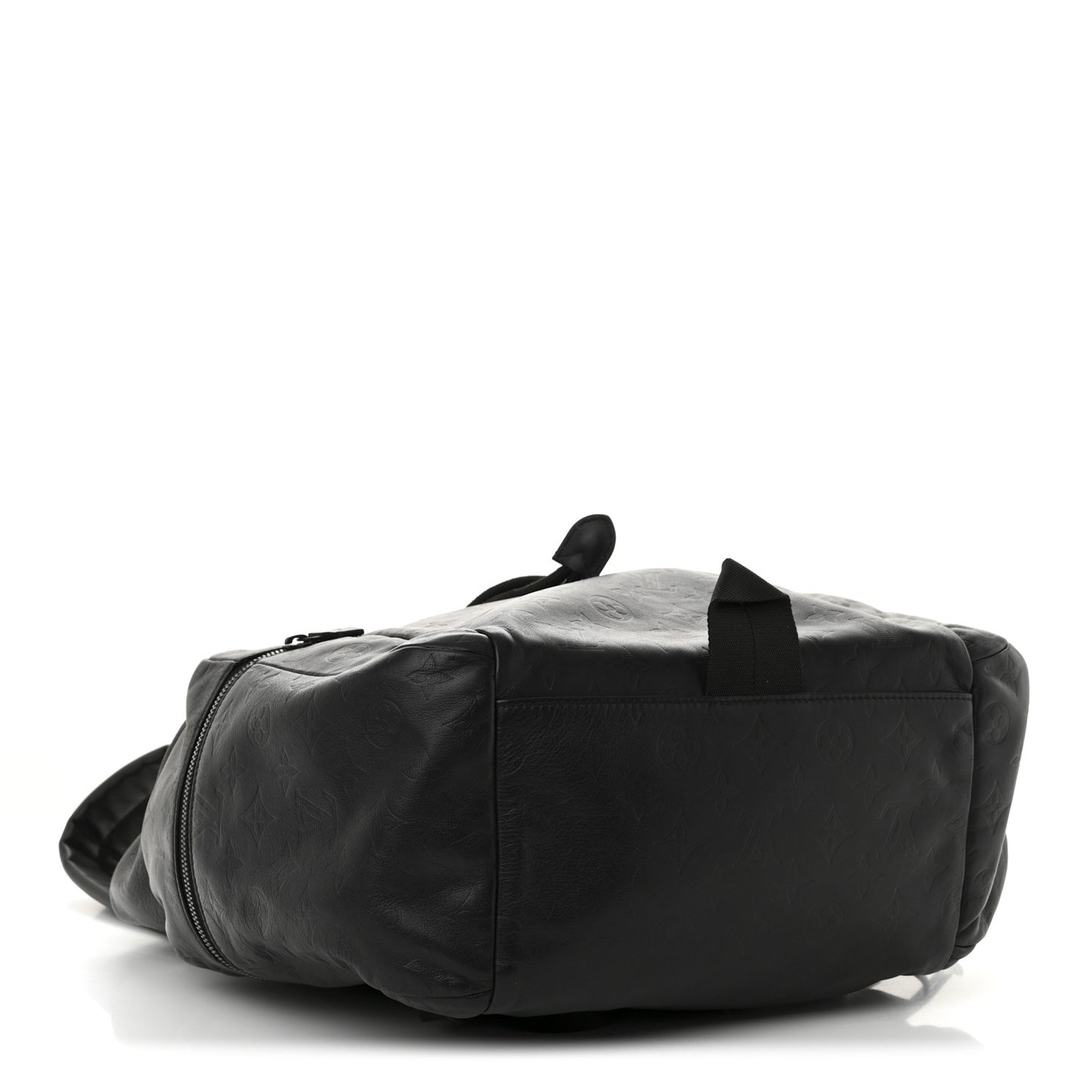 Calfskin Monogram Shadow Discovery Backpack Black