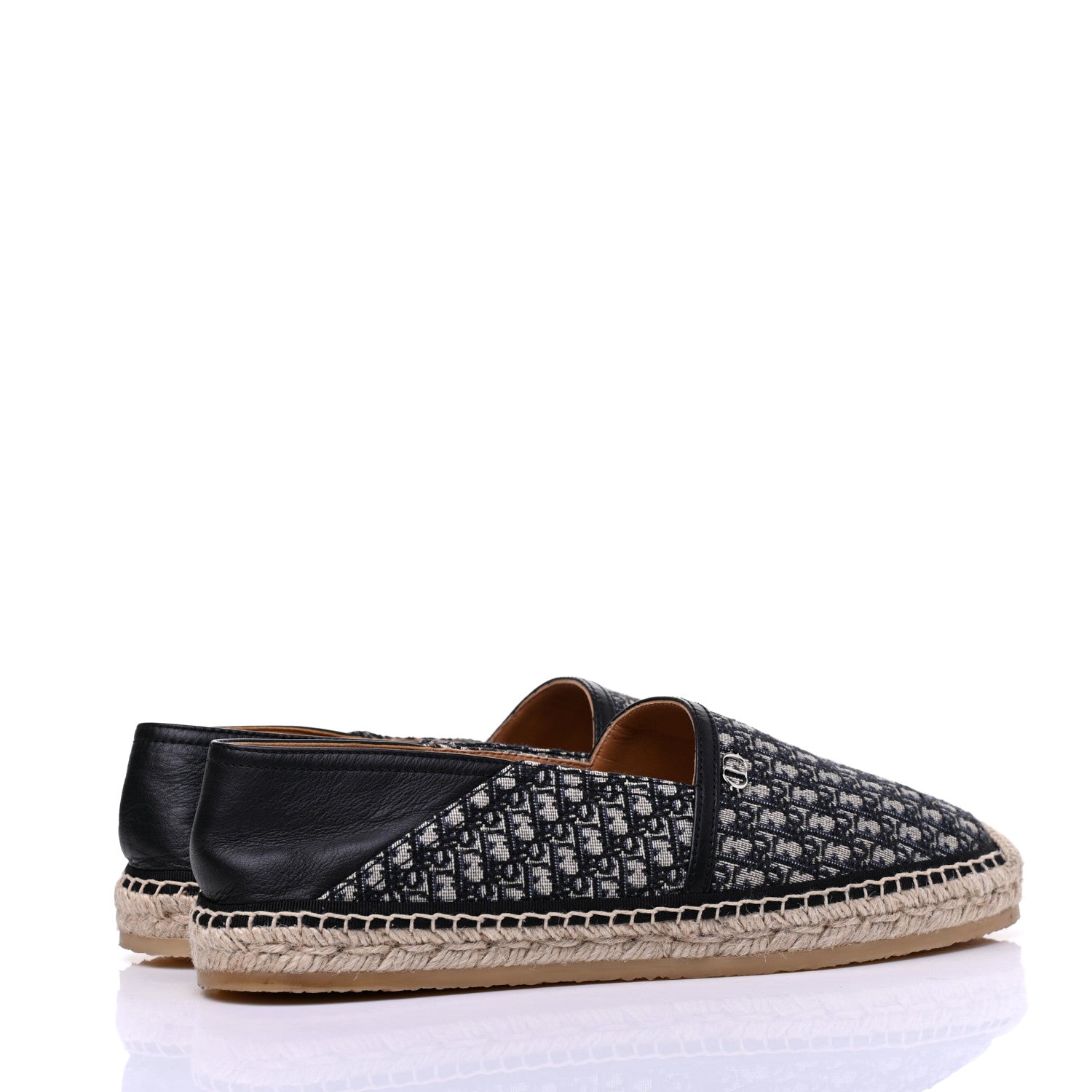 Christian Dior Oblique Mens Paradise Espadrilles 43 Beige Blue 4 of 13