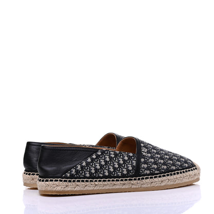 Christian Dior Oblique Mens Paradise Espadrilles 43 Beige Blue 4 of 13