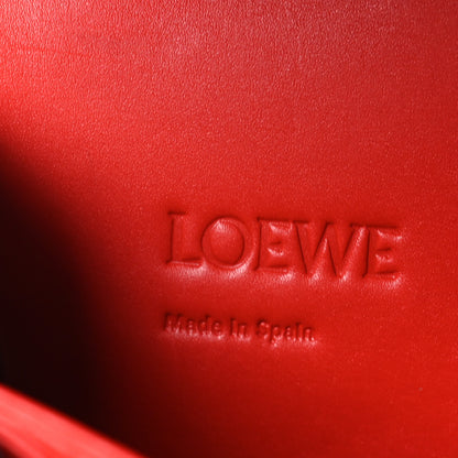Loewe Calfskin Medium Barcelona Shoulder Bag Red 6 of 10