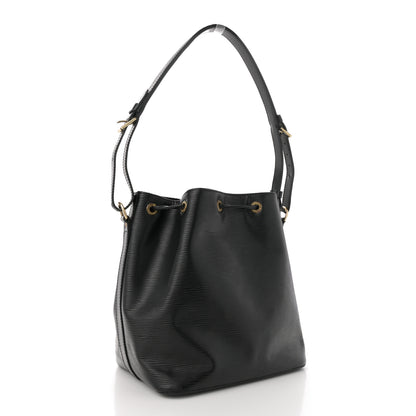 Louis Vuitton Epi Petit Noe Black 3 of 11