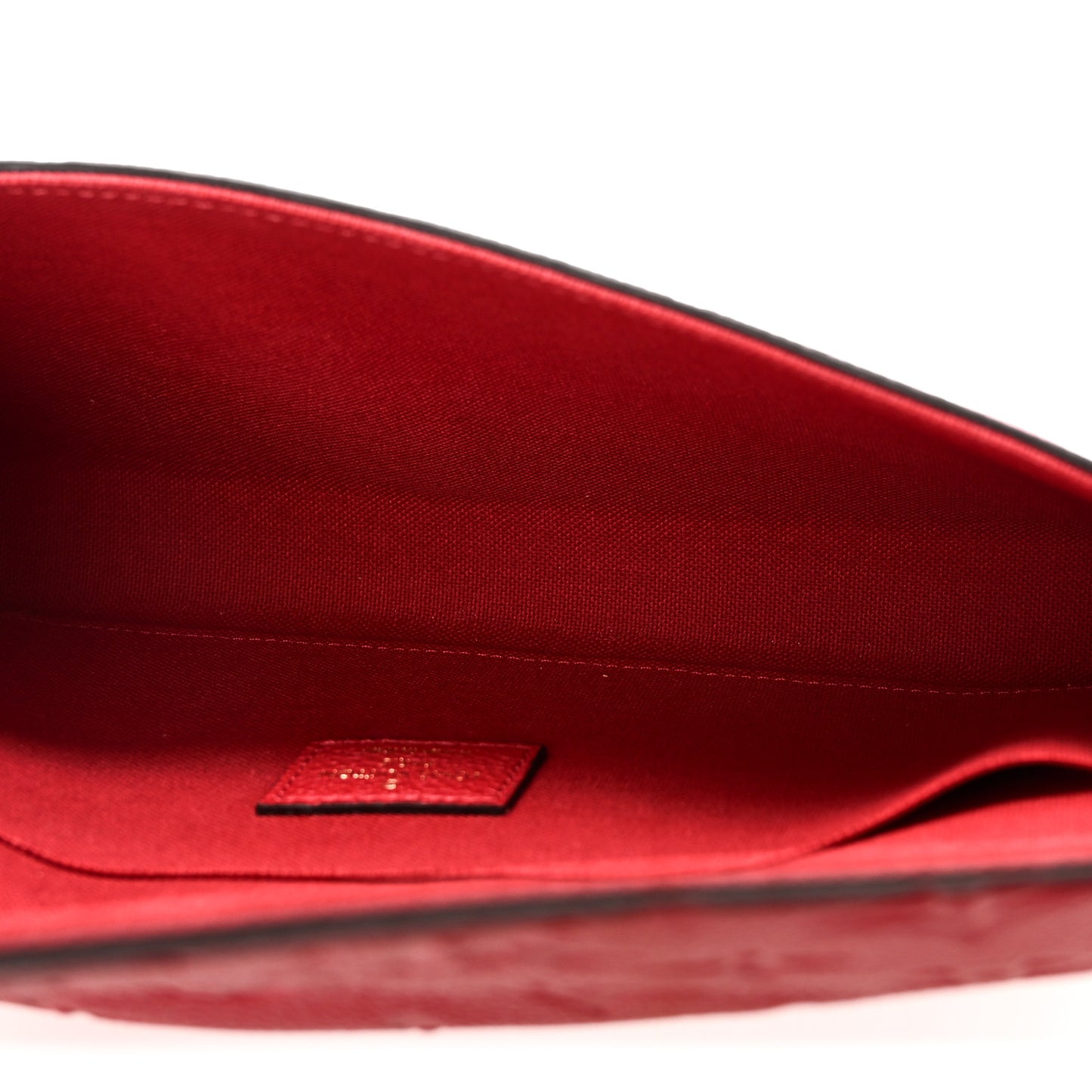 Empreinte Pochette Felicie Chain Wallet Scarlet