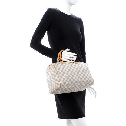 Louis Vuitton Damier Azur Speedy 30 2 of 13