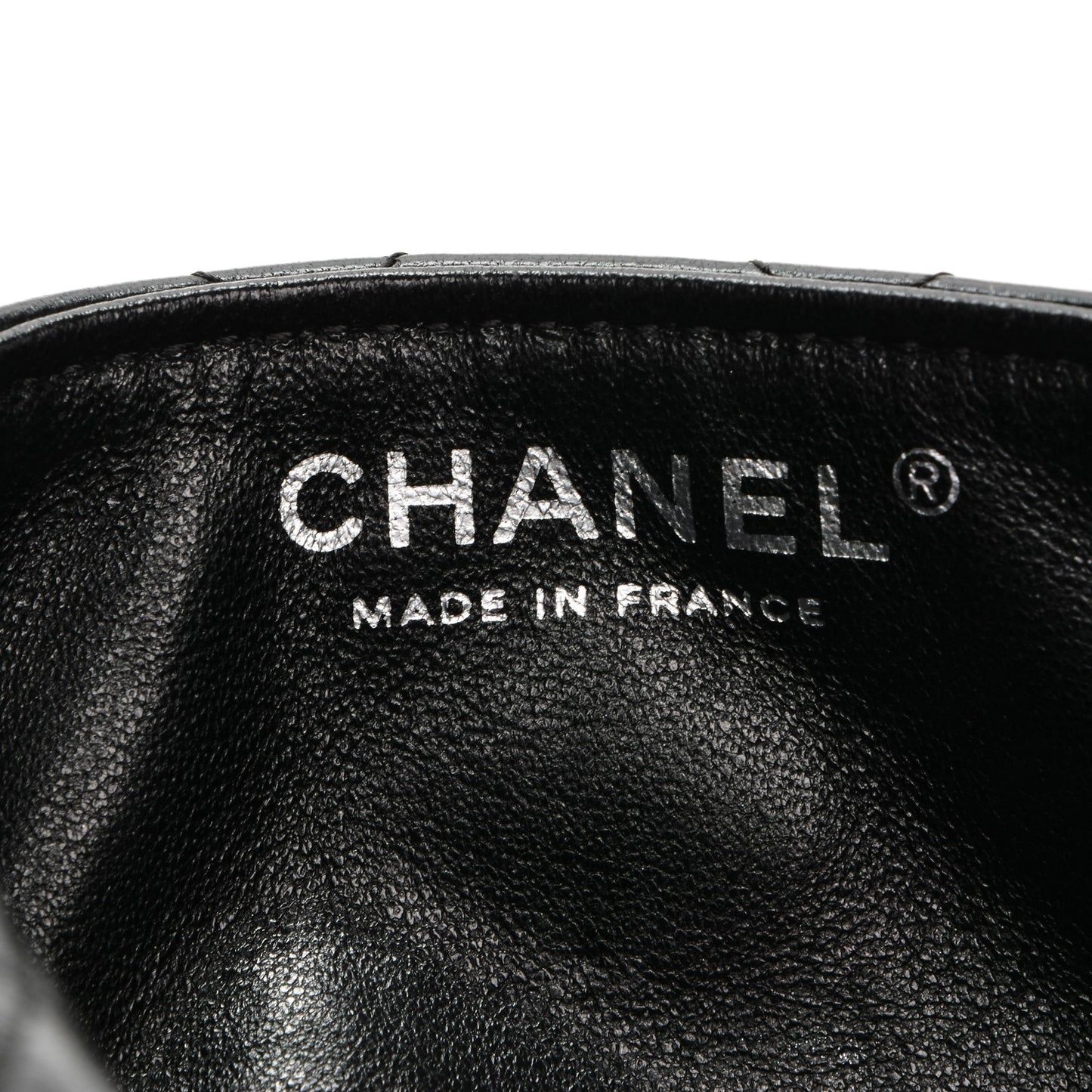 Calfskin Quilted Hybrid Reissue East West Flap Black