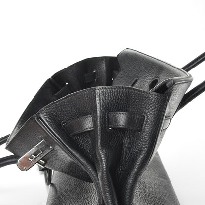 Hermes Taurillon Clemence Birkin 35 Black 16 of 35