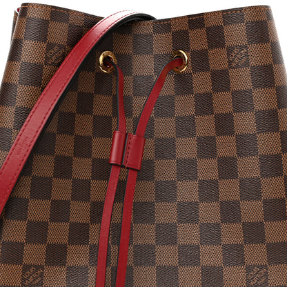 Louis Vuitton Damier Ebene Neonoe MM Cherry Berry 8 of 11