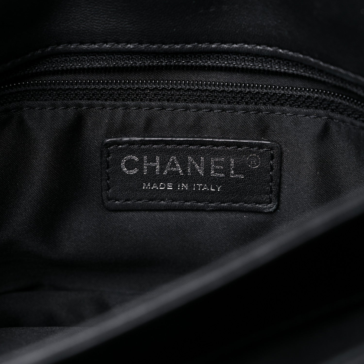 Chanel Lambskin Quilted Jumbo 3 Flap Black 6 of 21