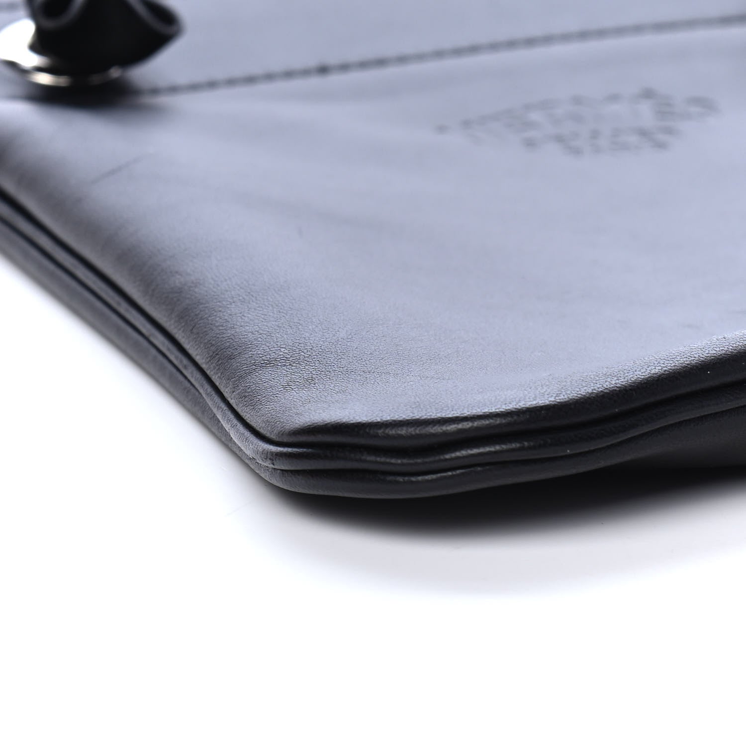 Hermes Milo Lambskin Swift Mini Aline Black 7 of 9